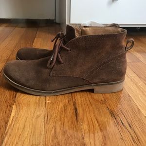 Lucky Brand Suede Chukka Boots